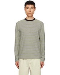 Noah - Striped Long Sleeve T-shirt - Lyst