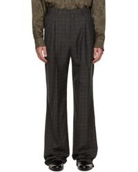 Dries Van Noten - Long Straight-Leg Wool Trousers - Lyst