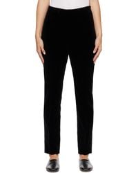 Rohe - Cigarette Leg Velvet Trousers - Lyst