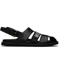 Moschino - Calfskin Sandals - Lyst