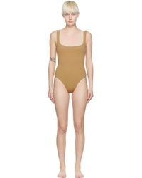 Haight - Tan Gabi One-piece Swimsuit - Lyst