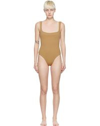 Haight - Maillot de bain une pièce gabi brun clair - Lyst