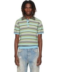 ANDERSSON BELL - Stripe Wool Polo - Lyst