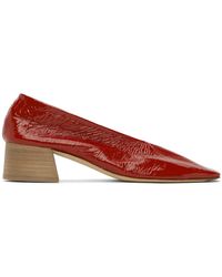 Miista - Chaussures à talon bottier bibi rouges - Lyst