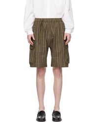 Maharishi - Khaki Wagara Shorts - Lyst