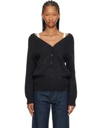 Our Legacy - Country Henley Sweater - Lyst