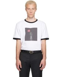Ernest W. Baker - Rose Print T-Shirt - Lyst