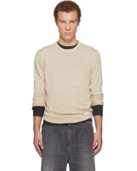 Maison Margiela - Wool-Blend Patch Sweater - Lyst