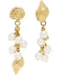 Chloé - ゴールド 'The Shells' ピアス - Lyst