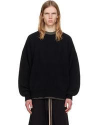 Fear Of God - Wool Rib Crewneck Sweater - Lyst