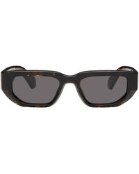 Off-White c/o Virgil Abloh - Off- lunettes de soleil greeley brunes - Lyst