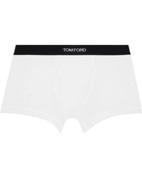 Tom Ford - White Classic Fit Boxer Briefs - Lyst