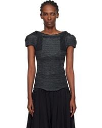 Kiko Kostadinov - Compass Jersey Blouse - Lyst