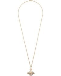 Vivienne Westwood - Gold Mayfair Large Orb Pendant Necklace - Lyst