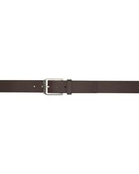 HUGO - Stitching Buckle Belt - Lyst