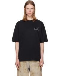 Amiri - Crystal Script Oversized T-Shirt - Lyst