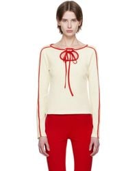 Kijun - Off- Cut Out Jersey T-Shirt - Lyst