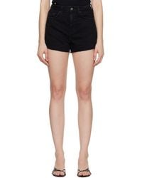 Ksubi - Rise N Hi Stealth Denim Shorts - Lyst