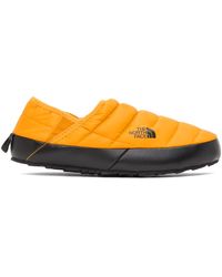 The North Face - Orange Thermoball Traction V Mules - Lyst