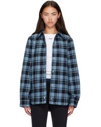 Off-White c/o Virgil Abloh - Check Flannel Shirt - Lyst