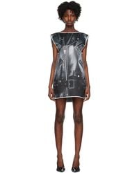 we11done - Trompe L'Oeil Minidress - Lyst