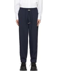 WOOYOUNGMI Polyester Lounge Trousers - Black