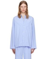 Tekla - Poplin Long-Sleeved Pyjama Shirt - Lyst
