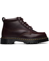 Dr. Martens - Burgundy Lowell Chukka Boots - Lyst