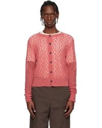 Dries Van Noten - Open-Knit Cardigan - Lyst