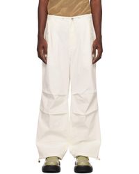 Dion Lee - Beige toggle Parachute Trousers - Lyst