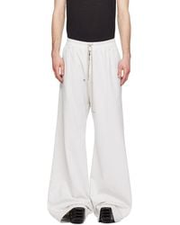Rick Owens - Off- Temple Geth Belas Sweatpants - Lyst