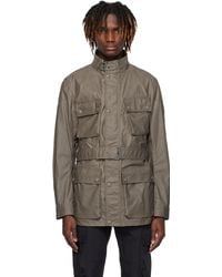 Belstaff - Taupe Trialmaster Jacket - Lyst