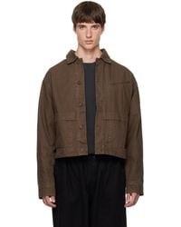 Entire studios - Khaki Hatch Jacket - Lyst