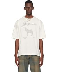 Jacquemus - Off- 'The Âne Short-Sleeve' T-Shirt - Lyst