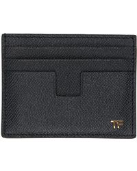Tom Ford - Small Grain Leather Card Holder - Lyst