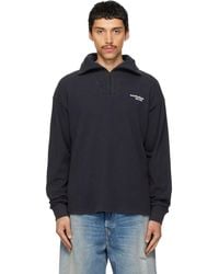 Acne Studios - Half-Zip Logo Track Jacket - Lyst