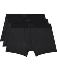 Skims - Three-Pack Cotton 3 Boxer Briefs - Lyst