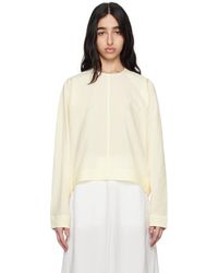 TOTEME - Off- Batwing Top - Lyst