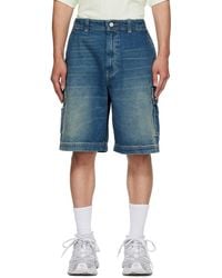 Vetements - Hip-Hop Denim Cargo Shorts - Lyst