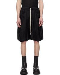 Rick Owens - ブラック Hollywood Lido Boxers ショートパンツ - Lyst