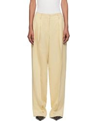 Frankie Shop - Daytona Pleated Linen Trousers - Lyst