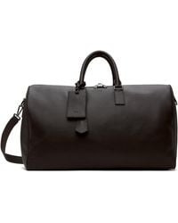 BOSS - Beckham Edition Grained Leather Holdall Duffle Bag - Lyst