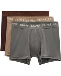 Skims - Three-Pack Stretch 3 Boxer Briefs - Lyst