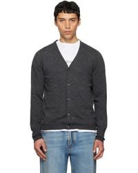 Maison Margiela - Wool-Blend V-Neck Cardigan - Lyst