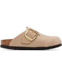 Birkenstock - Narrow Boston Big Buckle Slip-On Loafers - Lyst