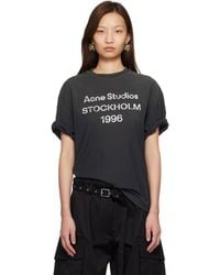 Acne Studios - Relaxed Fit Logo T-Shirt - Lyst