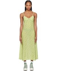 Maison Kitsuné - Strap Maxi Dress - Lyst