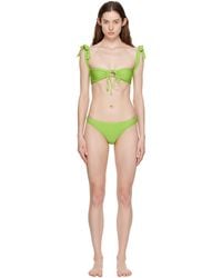 GUIZIO - Ssense限定 グリーン Mona ビキニ - Lyst