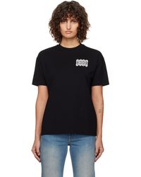 Off-White c/o Virgil Abloh - ブラック Lace Label Reg Tシャツ - Lyst