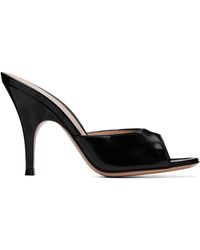 Gianvito Rossi - Sandales À Talon De Style Mule Sofia 95 Noires - Lyst